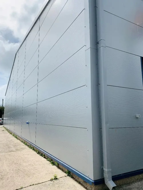 Corner Cladding Flashing Example by Grantlife